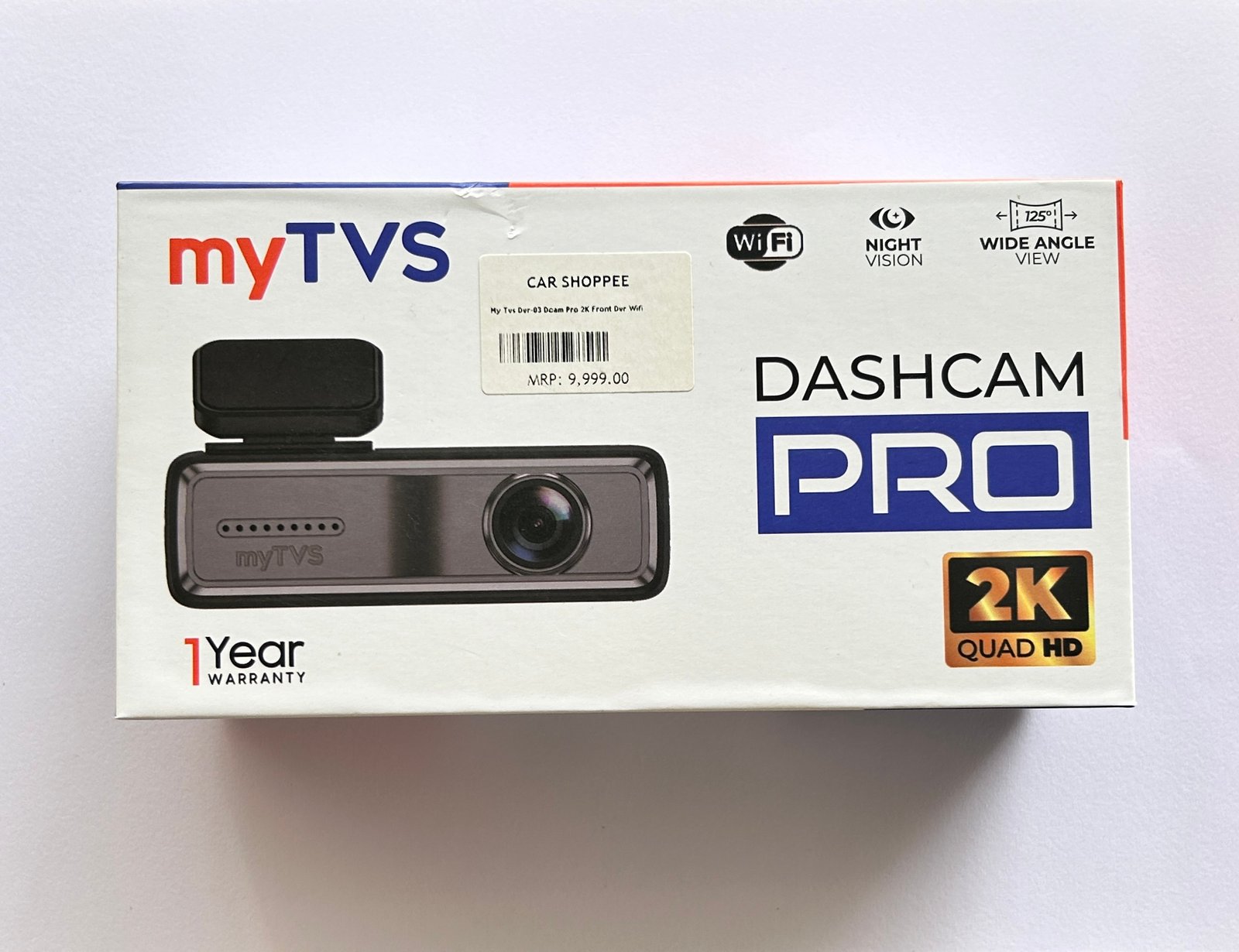 IMG_0286 MY TVS Car Dash Camera DVR-03 Front Only - Image 1